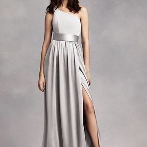 White by Vera Wang One Shoulder Dress (VW360215)